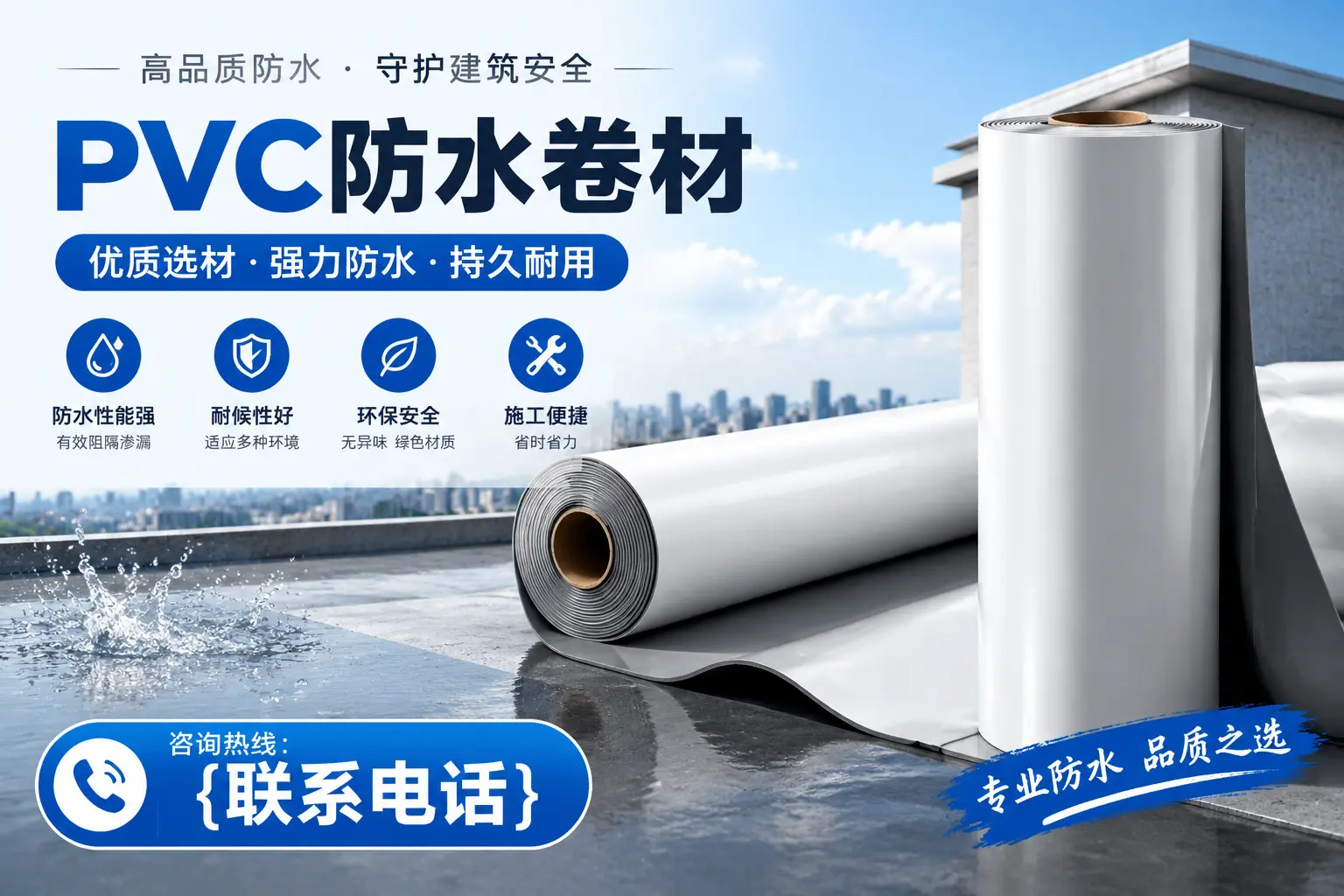 PVC防水卷材的选购技巧与注意事项，助您在南平找到合适产品